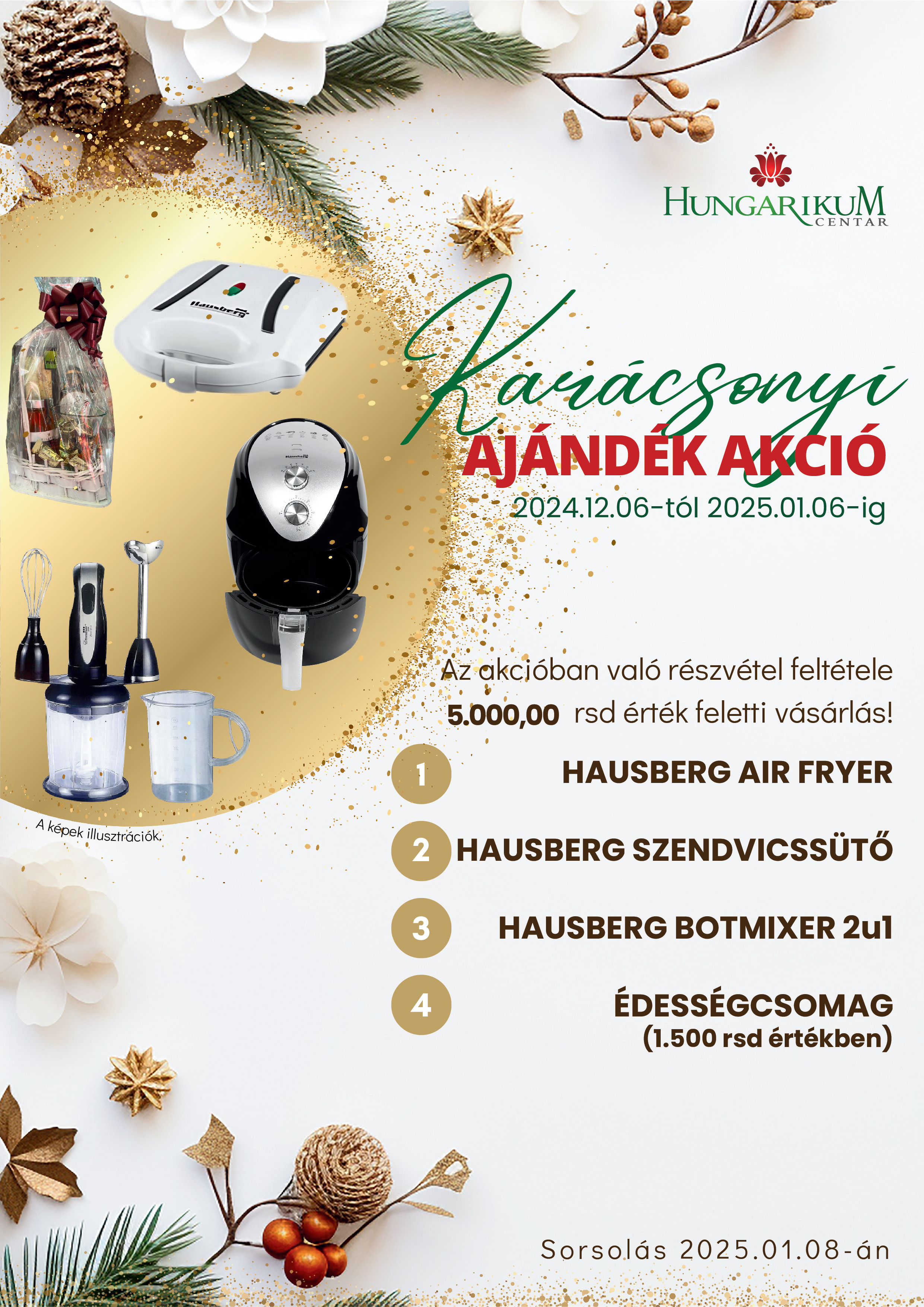 🎁 Karácsonyi ajándék akció 🎄